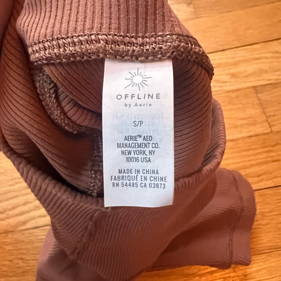 Brown/rust color biker shorts - Picture 3 of 3